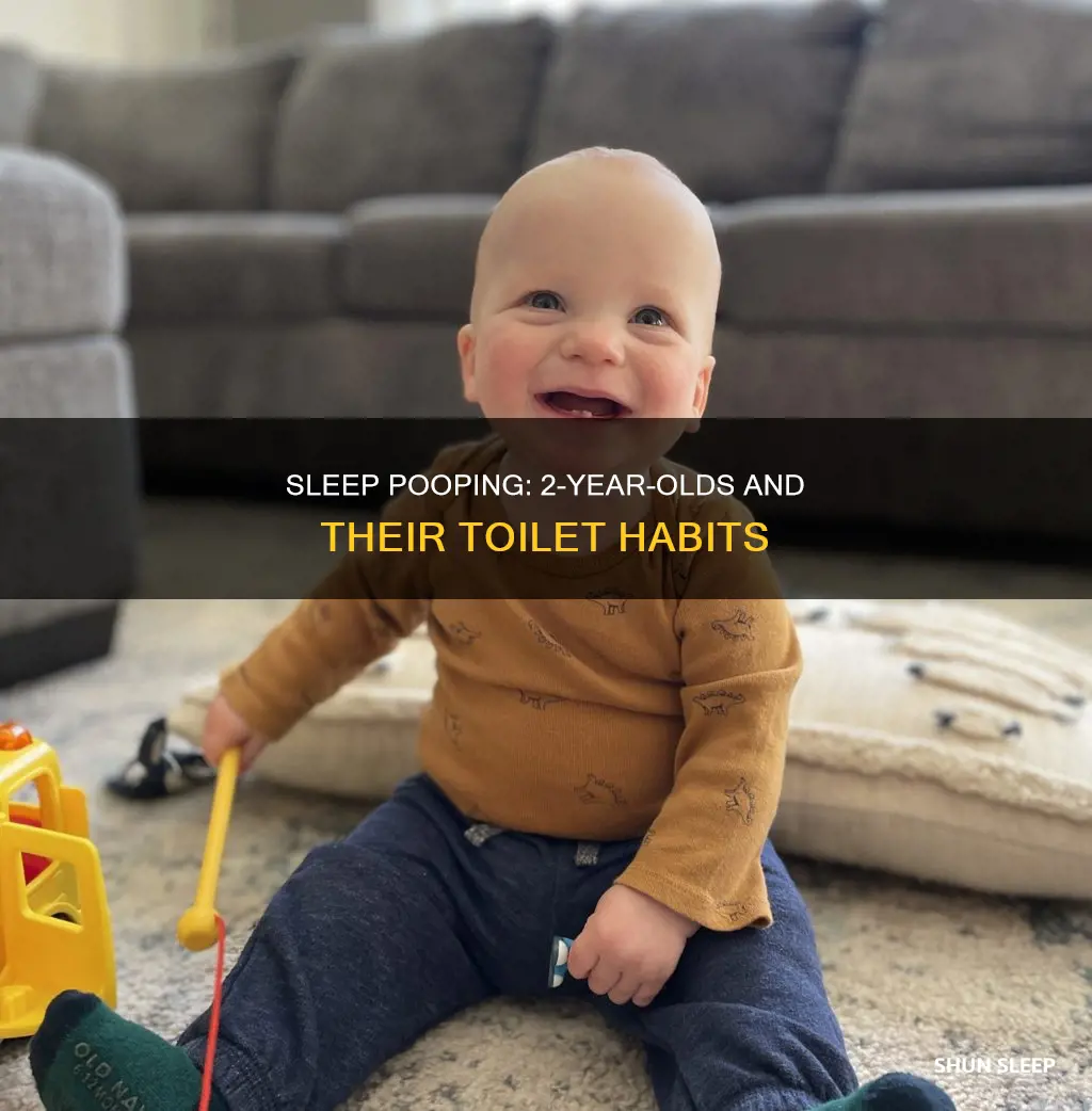 do 2 year olds poop in their sleep