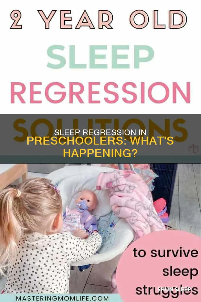 do 4 year old have sleep regression