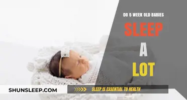 Understanding Newborn Sleep Patterns: Do 5-Week-Old Babies Sleep a Lot?