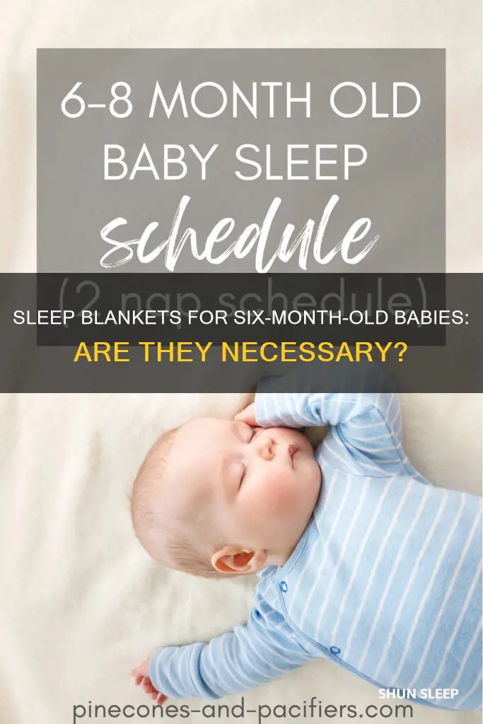 do 6 month old abies need sleep blanket