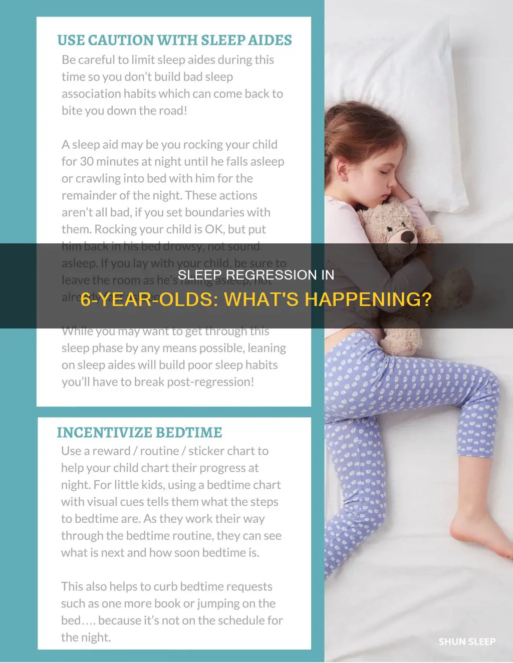 do 6 year olds have sleep regression