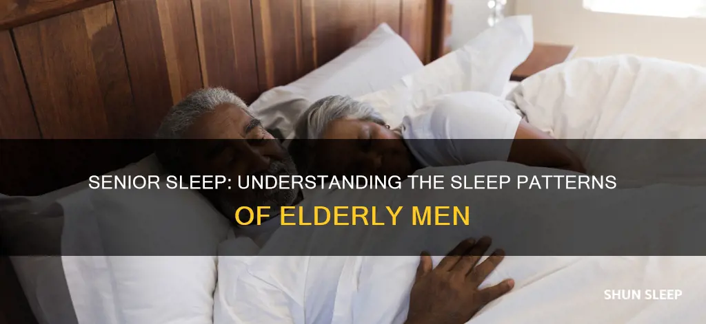 do 80 year old men sleep alot