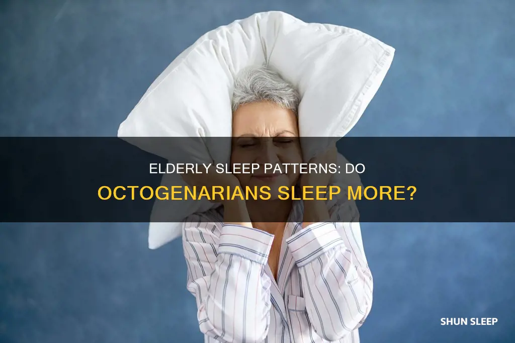 do 80 year olds sleep a lot