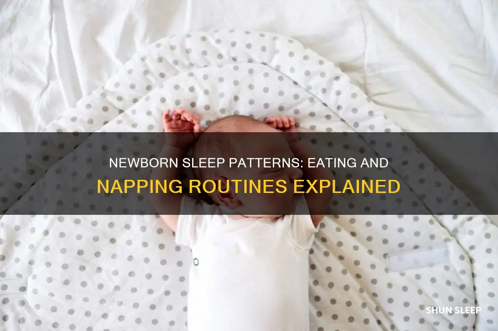 do a newborn need to sleep immediately after eating