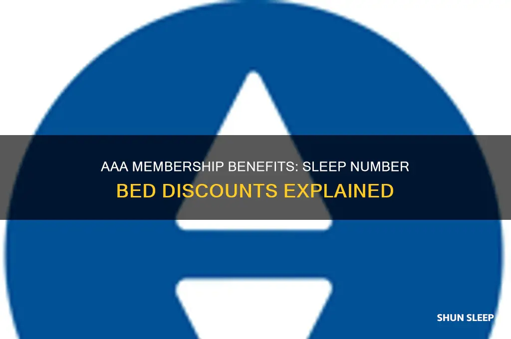 do aaa members get a discount on sleep number beds