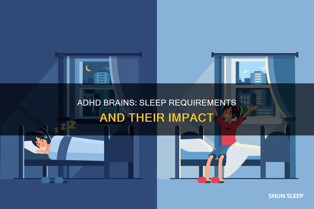 do adhd brains need more sleep