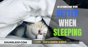 Affirmations: Do They Work While We Sleep?