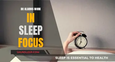 Alarms and Sleep: Do They Work Together?