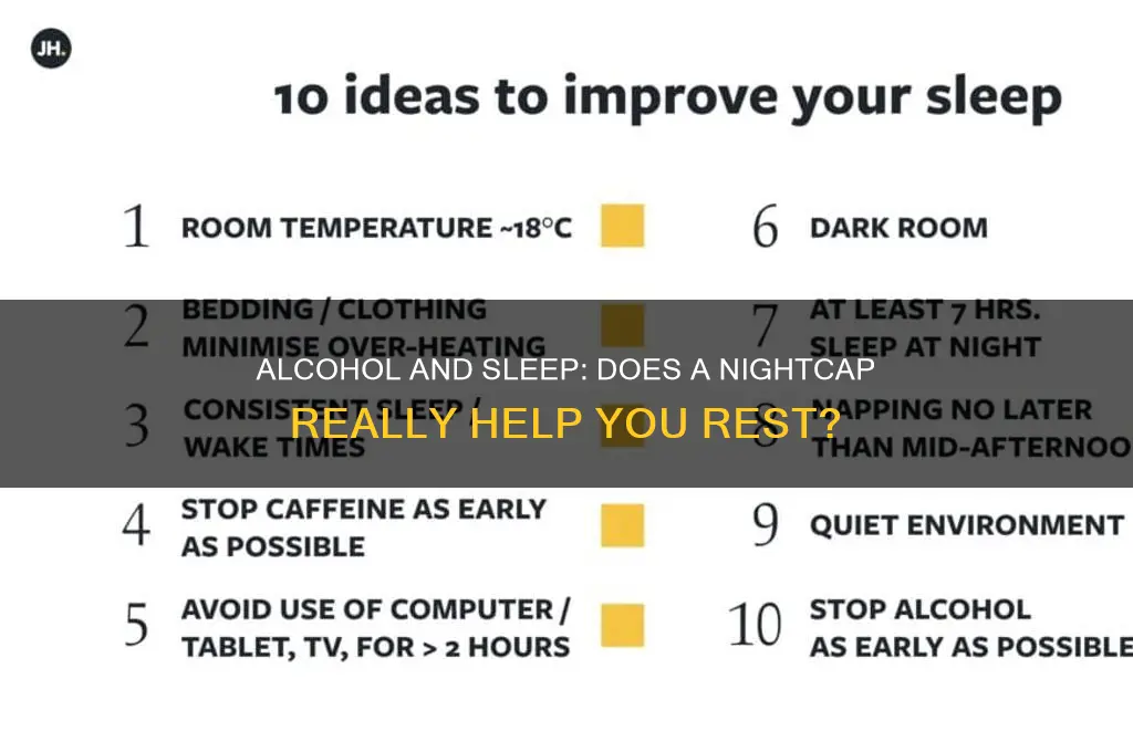 do alcohol help you sleep