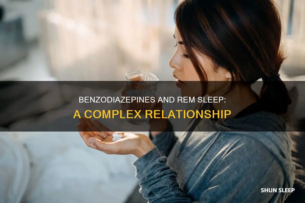 do all benzodiazepines inhibit rem sleep