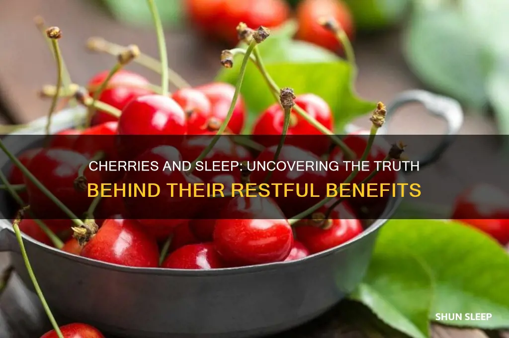 do all cherries help you sleep