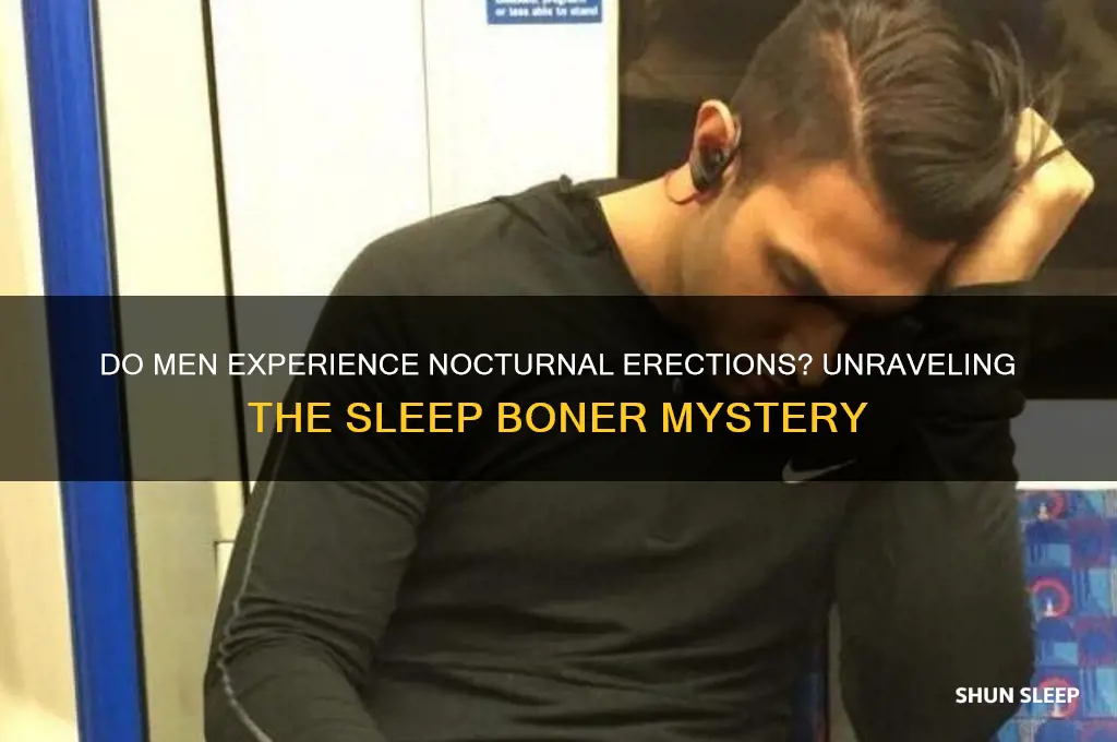 do all guys get boners in their sleep