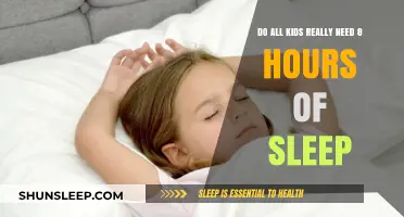 Debunking the Myth: Do All Kids Really Need 8 Hours of Sleep?