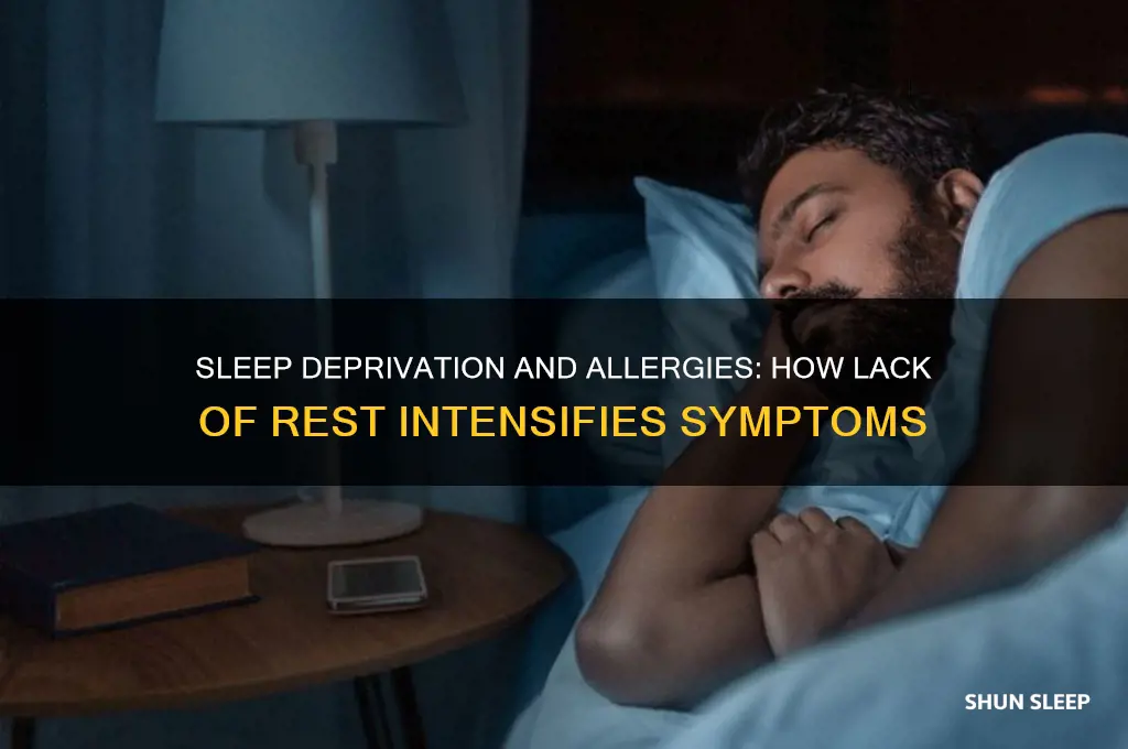 do allergies get worse with less sleep