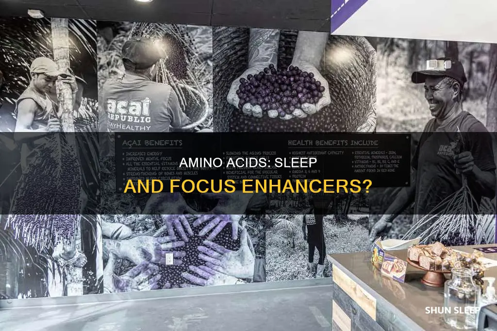 do aminos work for sleep and focus