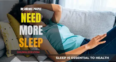 Anemic People: Do They Need Extra Sleep?