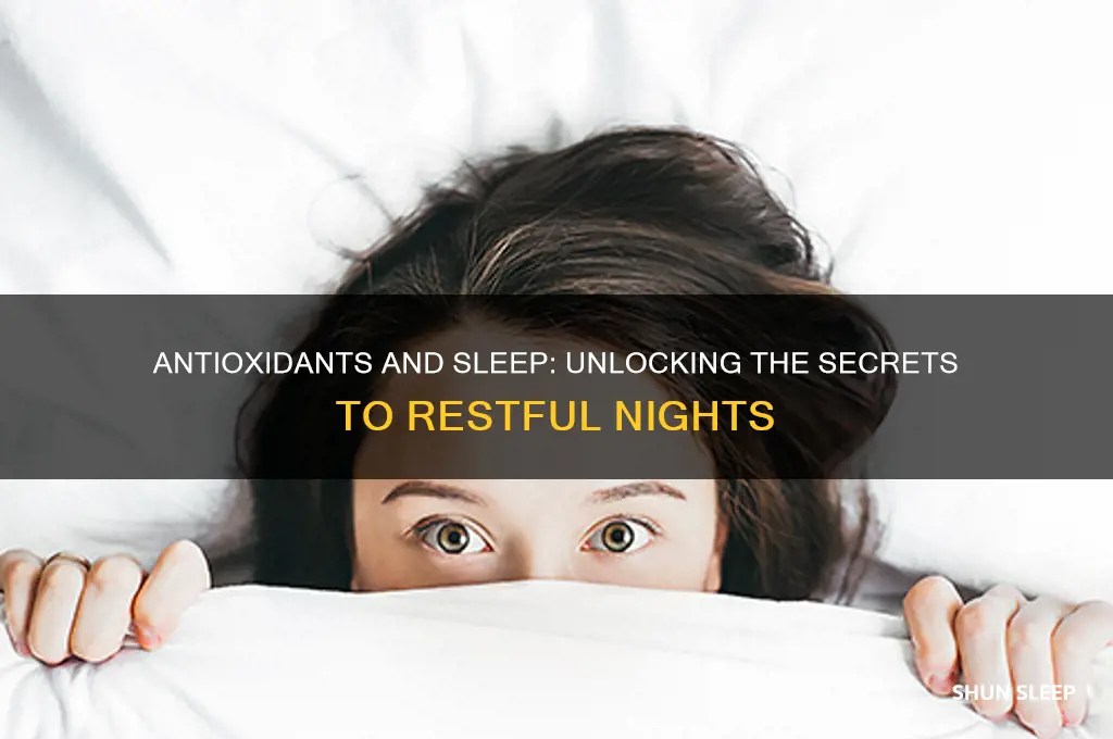 do antioxidants help you sleep