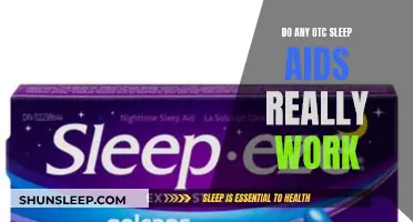 Sleep Solutions: Do OTC Aids Really Work?