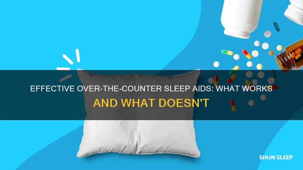 do any over the counter sleep aids work