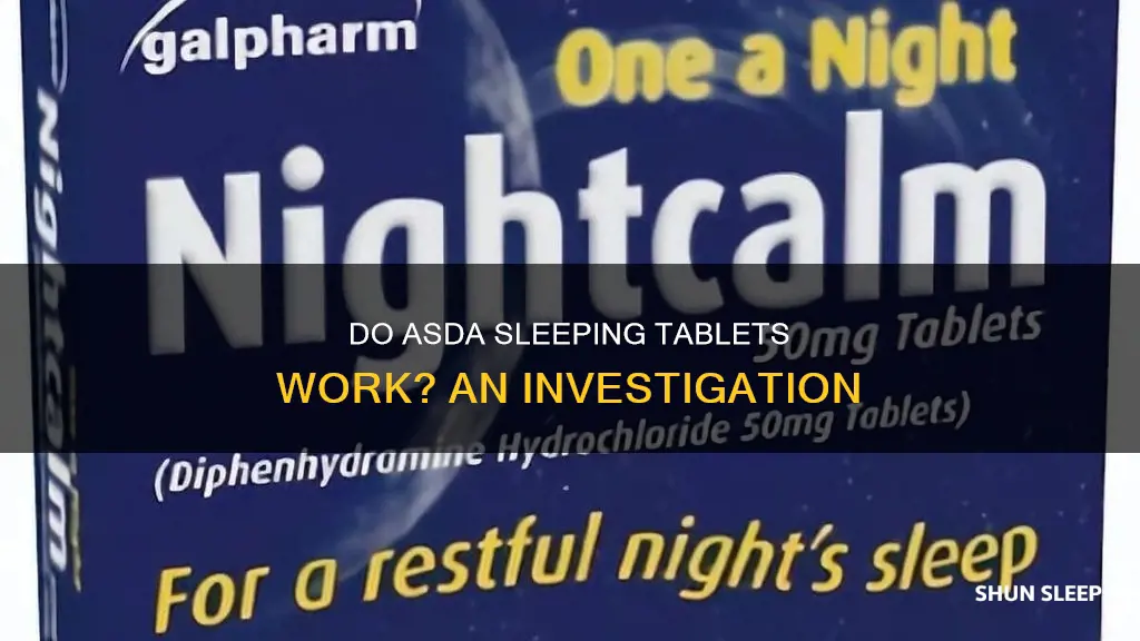 do asda sleeping tablets work