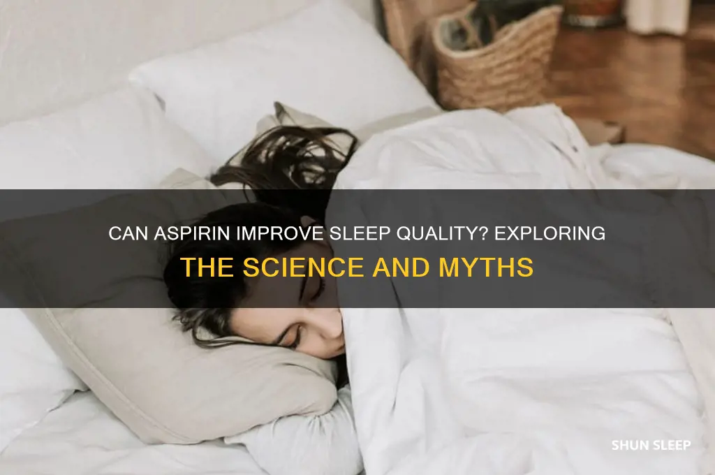 do aspirin help you sleep