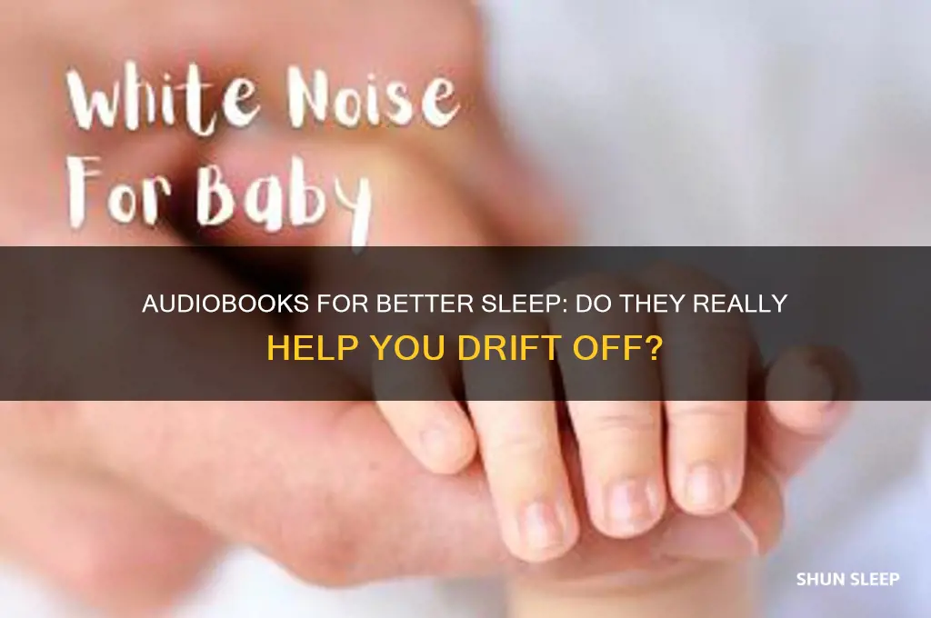 do audio books help sleep