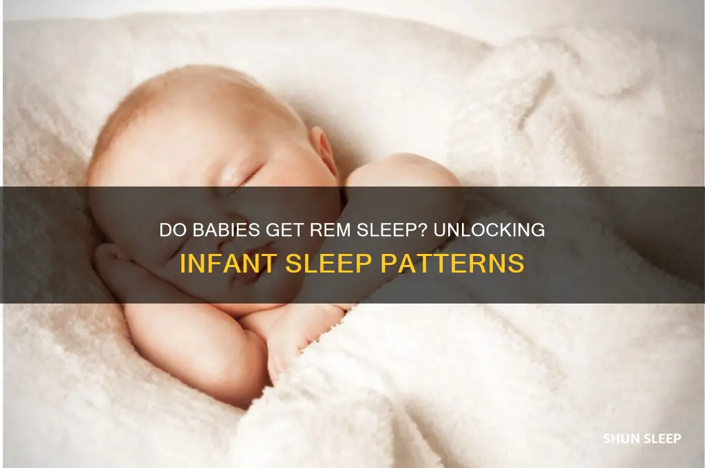 do babies get rem sleep