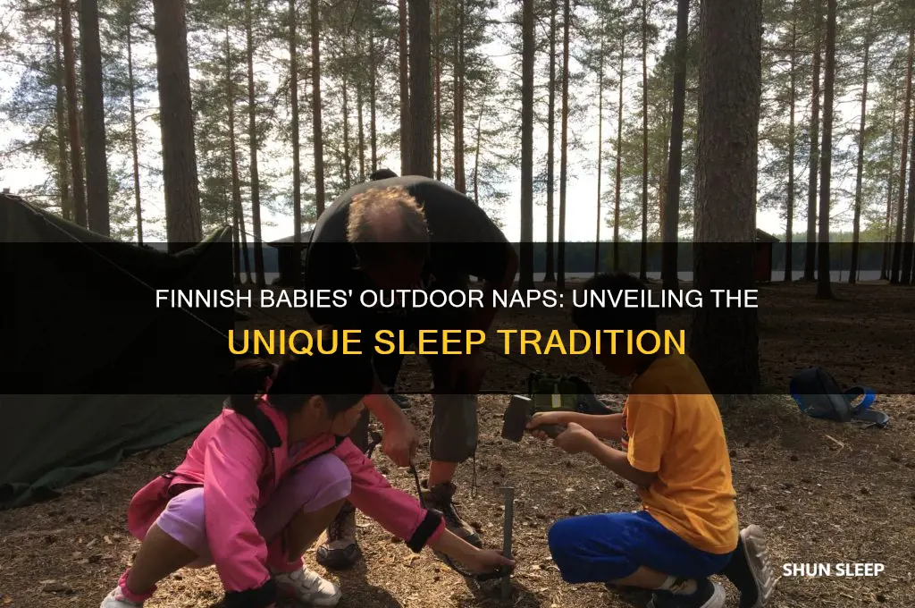 do babies in finland sleep outside