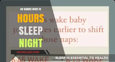 Unraveling the Myth: Do Babies Really Need 12 Hours of Sleep Per Night?