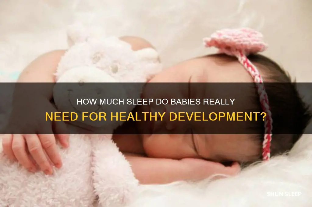do babies need a lot of sleep