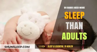 Babies vs. Adults: Unraveling the Sleep Needs Mystery