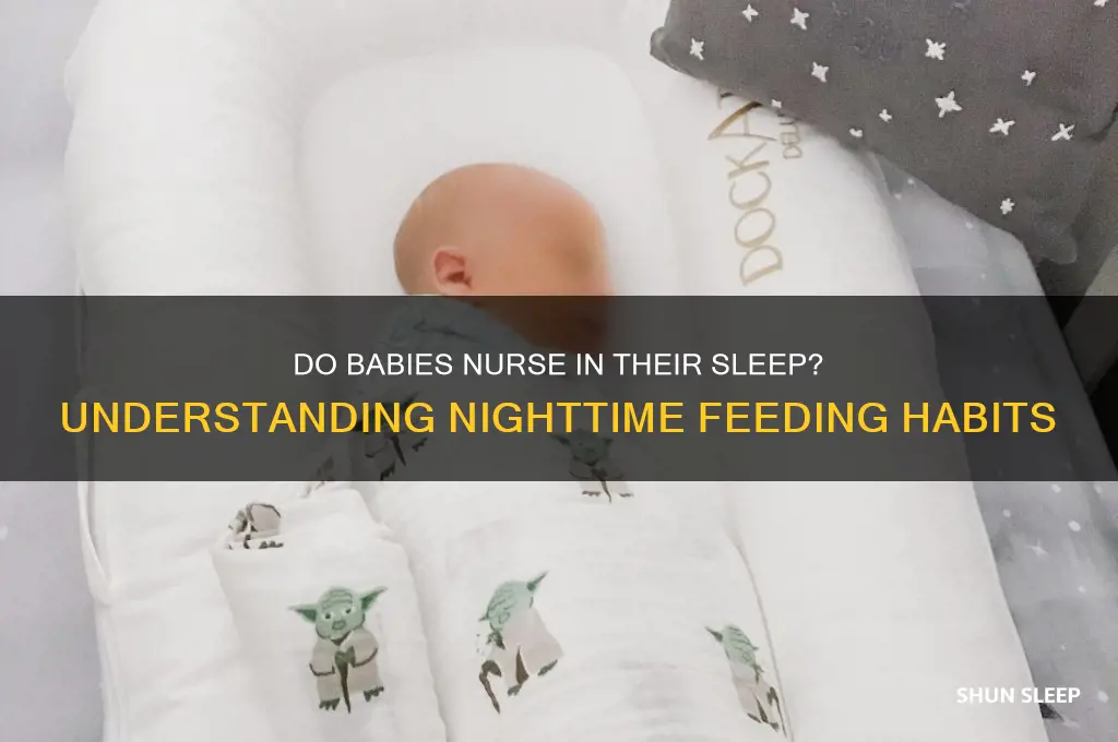 do babies nurse in their sleep