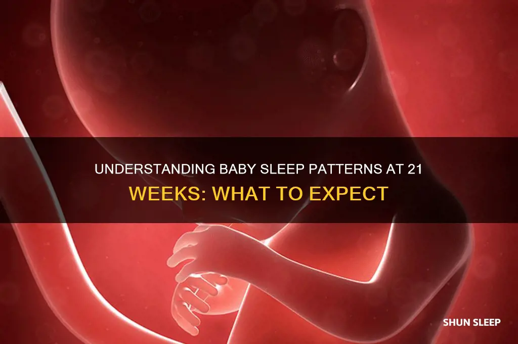 do babies sleep at 21 weeks