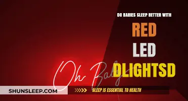 Red LED Lights: Enhancing Baby's Sleep Quality and Patterns