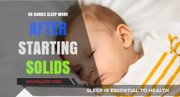 Do Babies Sleep More After Starting Solids? Unraveling the Myth