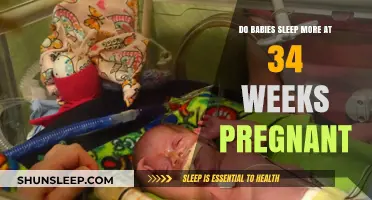 Babies' Sleep Patterns at 34 Weeks Pregnant: What to Expect