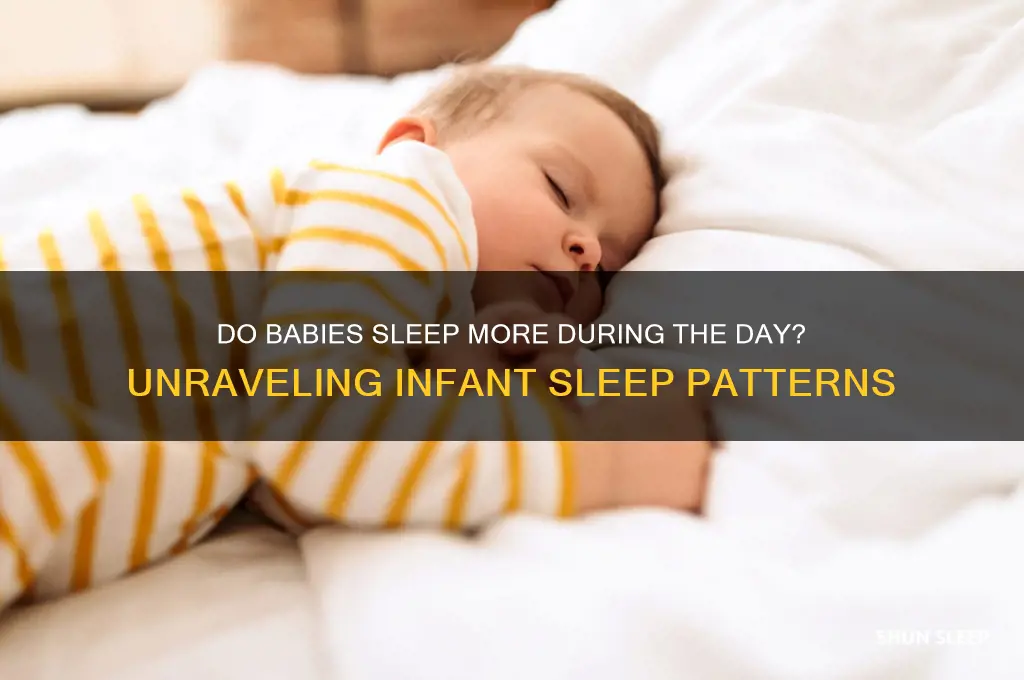 do babies sleep more during the day