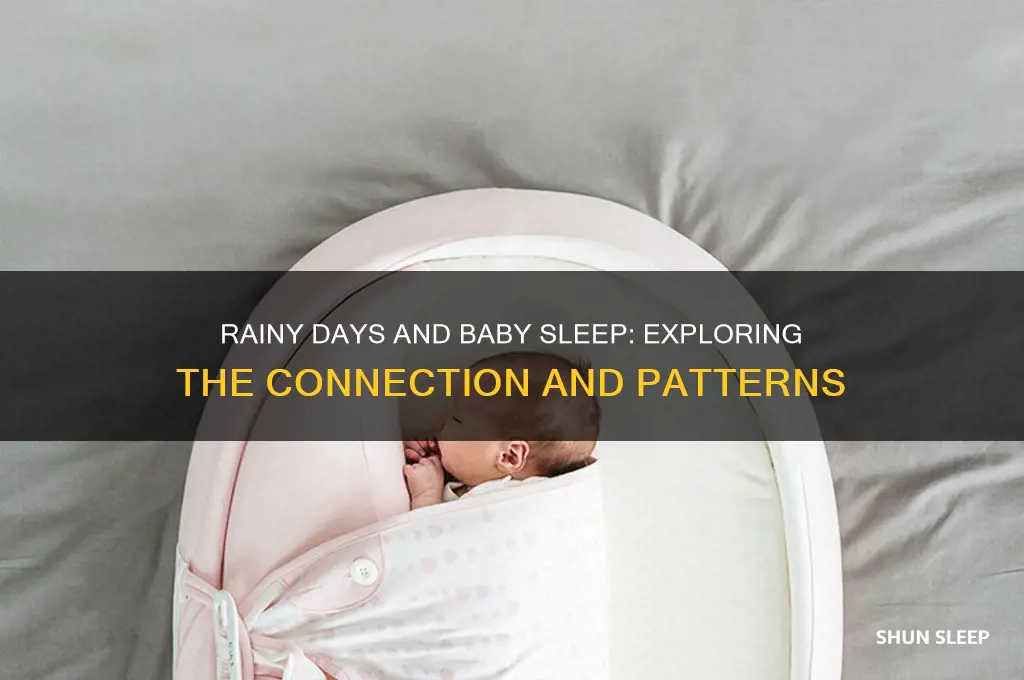 do babies sleep more on rainy days