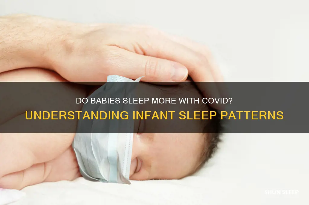 do babies sleep more when they have covid