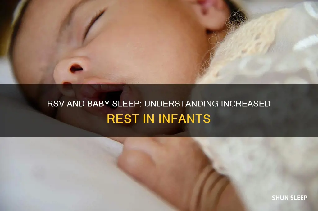do babies sleep more with rsv