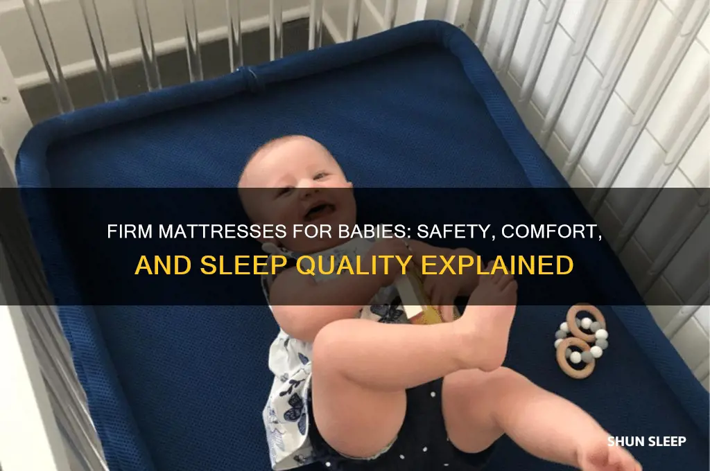 do babies sleep on firm mattresses