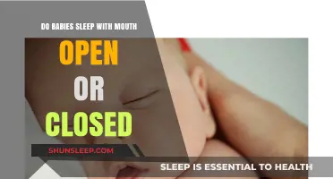 Do Babies Sleep with Mouth Open or Closed? Uncovering the Truth