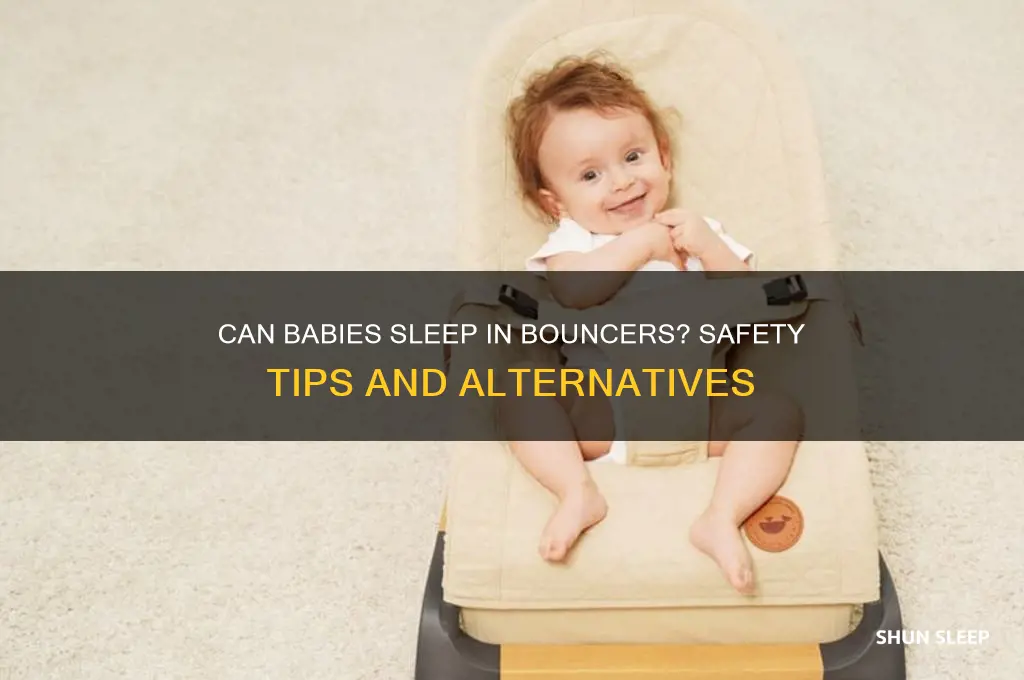 do baby sleep in bouncer