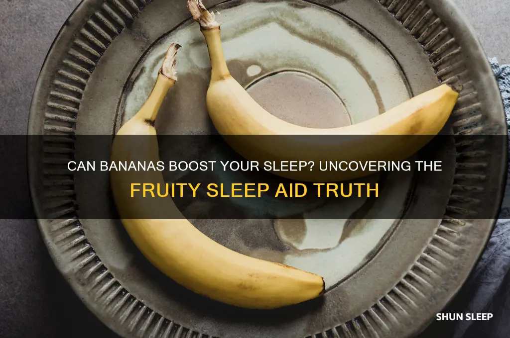 do banans help you sleep