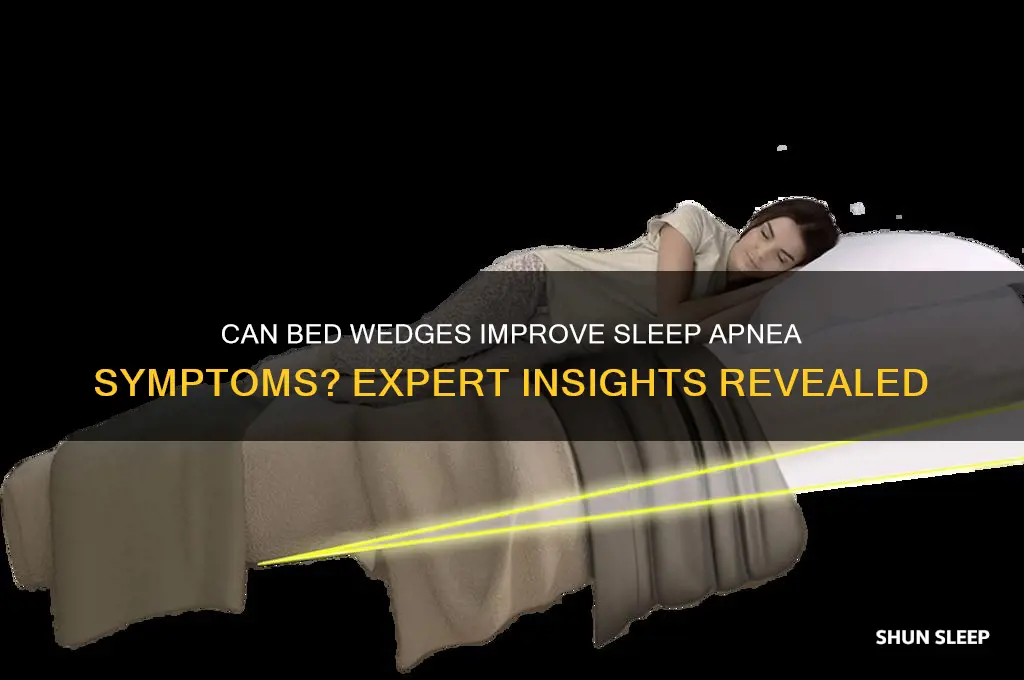 do bed wedges help sleep apnea