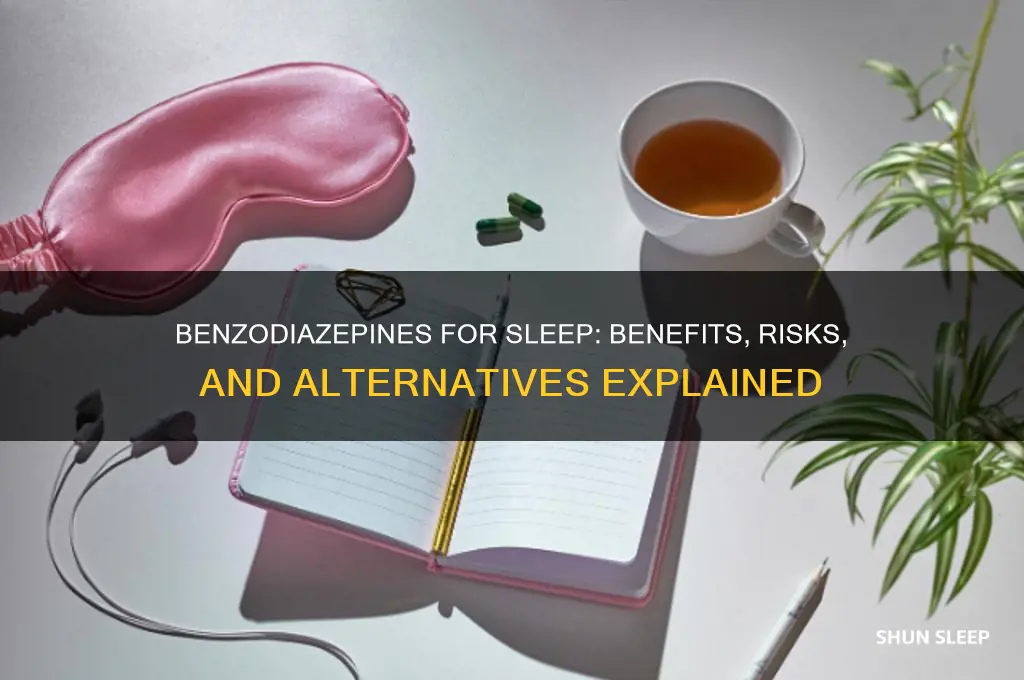 do benzodiazepines help sleep