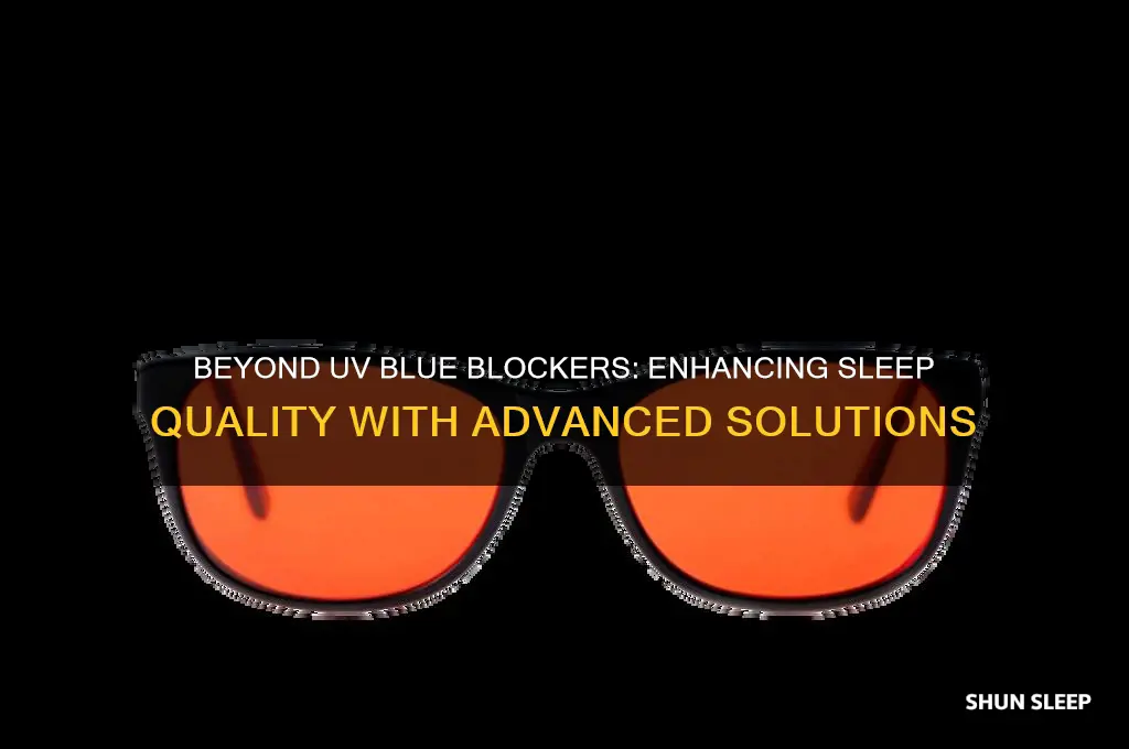do beyond uv blue blockers help with sleep