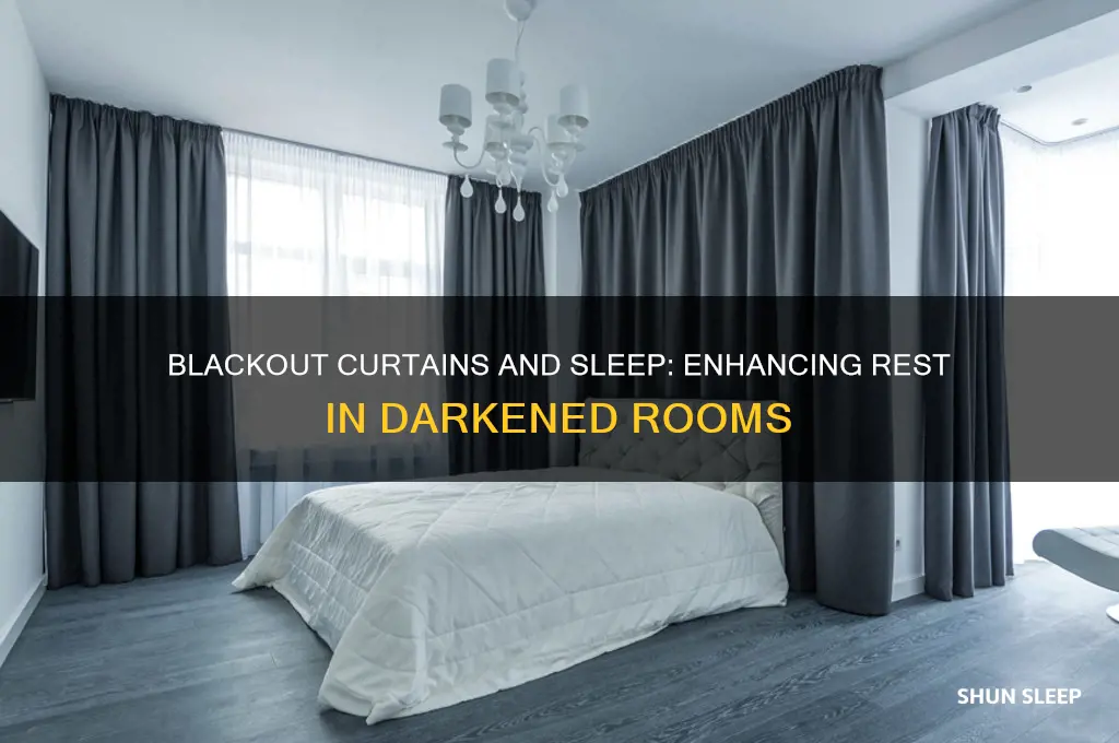 do black out curtains help with sleep