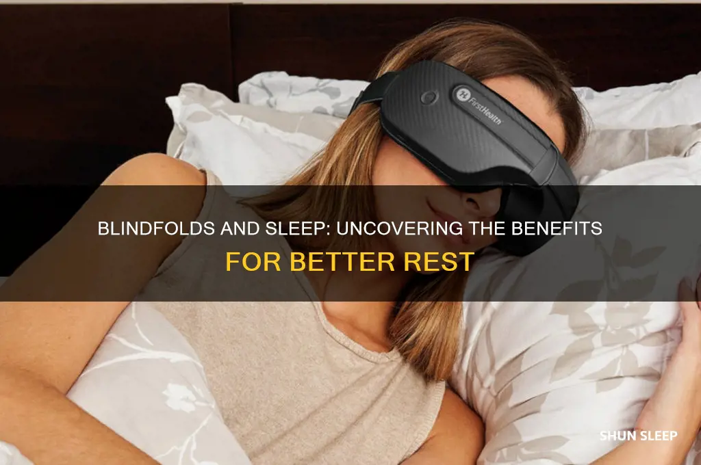 do blindfolds help sleep