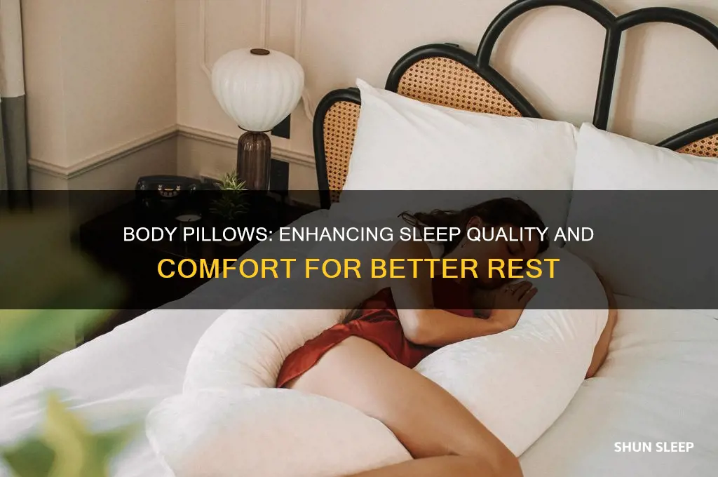 do body pillows help you sleep sleep quality